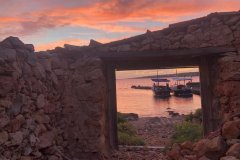 sunset in Menorca